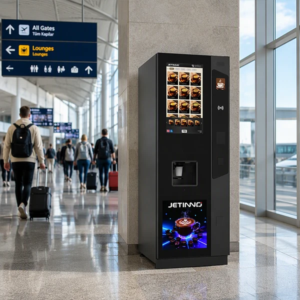 Bean To Cup Espresso Coffee Vending Machine