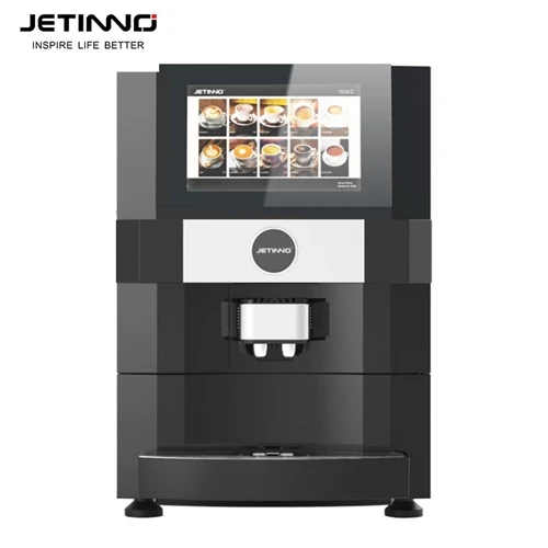 What is the speed of coffee production in an office coffee machine?