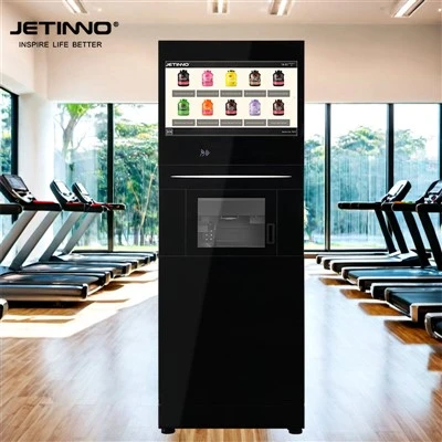 JL500-IN7C Foot Standing Vending Machine with Hot and Cold Drinks