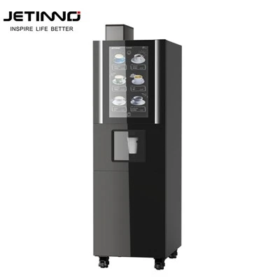 Free standing Coffee Vending Machine hot drink vending 22inch vertical screen