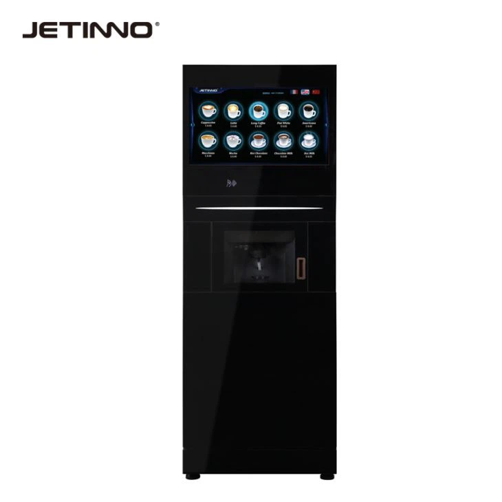 JL500-ESFB7CP Automatic Touch Panel Espresso Tea Coffee Vending Machine